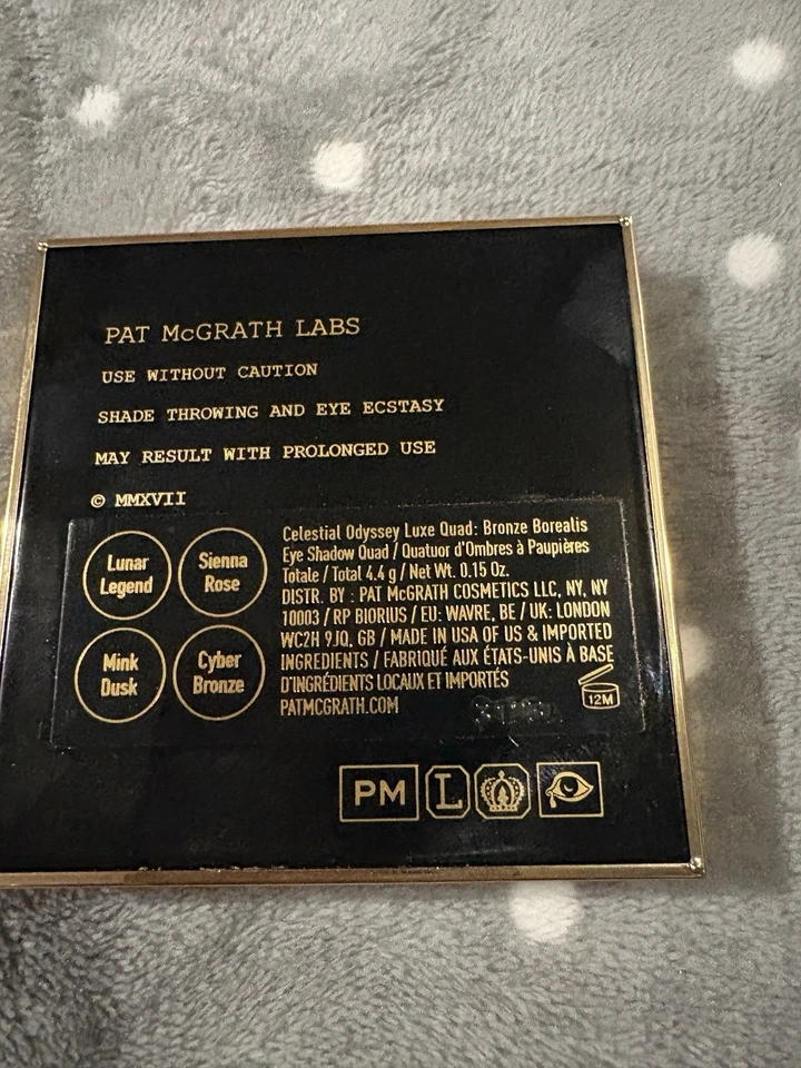 Pat McGrath Labs Celestial Odyssey Luxe Quad Bronze Boralis Eye ShadowNIB *READ* - Image 4 of 4
