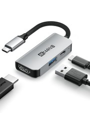 Switch 2 Dock HDMI 2.1 Adapter,Ultra 4K 144Hz 120Hz HDR Output  48Gbps, PD 1...