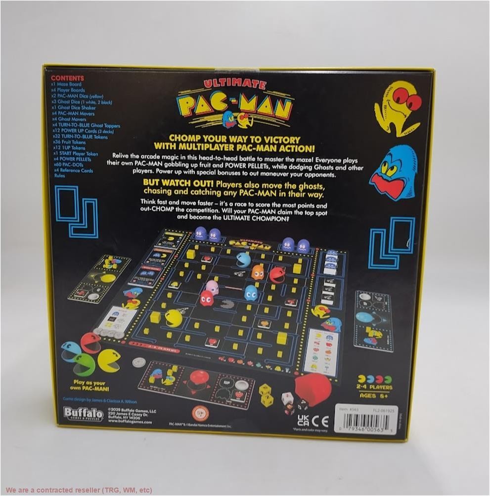 Buffalo Games: Ultimate PAC-MAN Board Game - Retro Arcade Classic!
