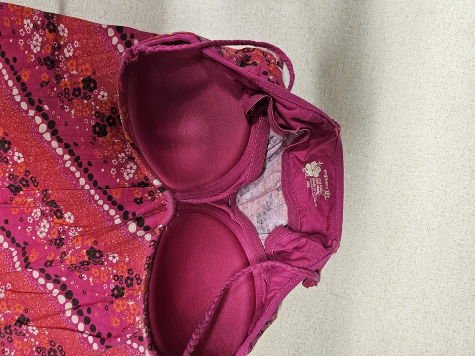 Vestido Y2K Energie Babydoll Floral Sin Mangas Talla M Oscuro Bloomcore Hada Grunge Foto 4 de 4