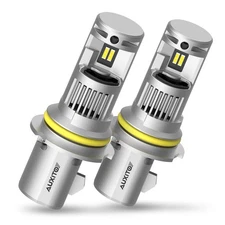 AUXITO 9007 HB5 LED Headlight Super Bright Bulbs Kit HIGH/LOW Beam 80000LM White