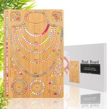 Wooden Bead Boards for Jewelry Making Bracelet Measurement Board DIY Design