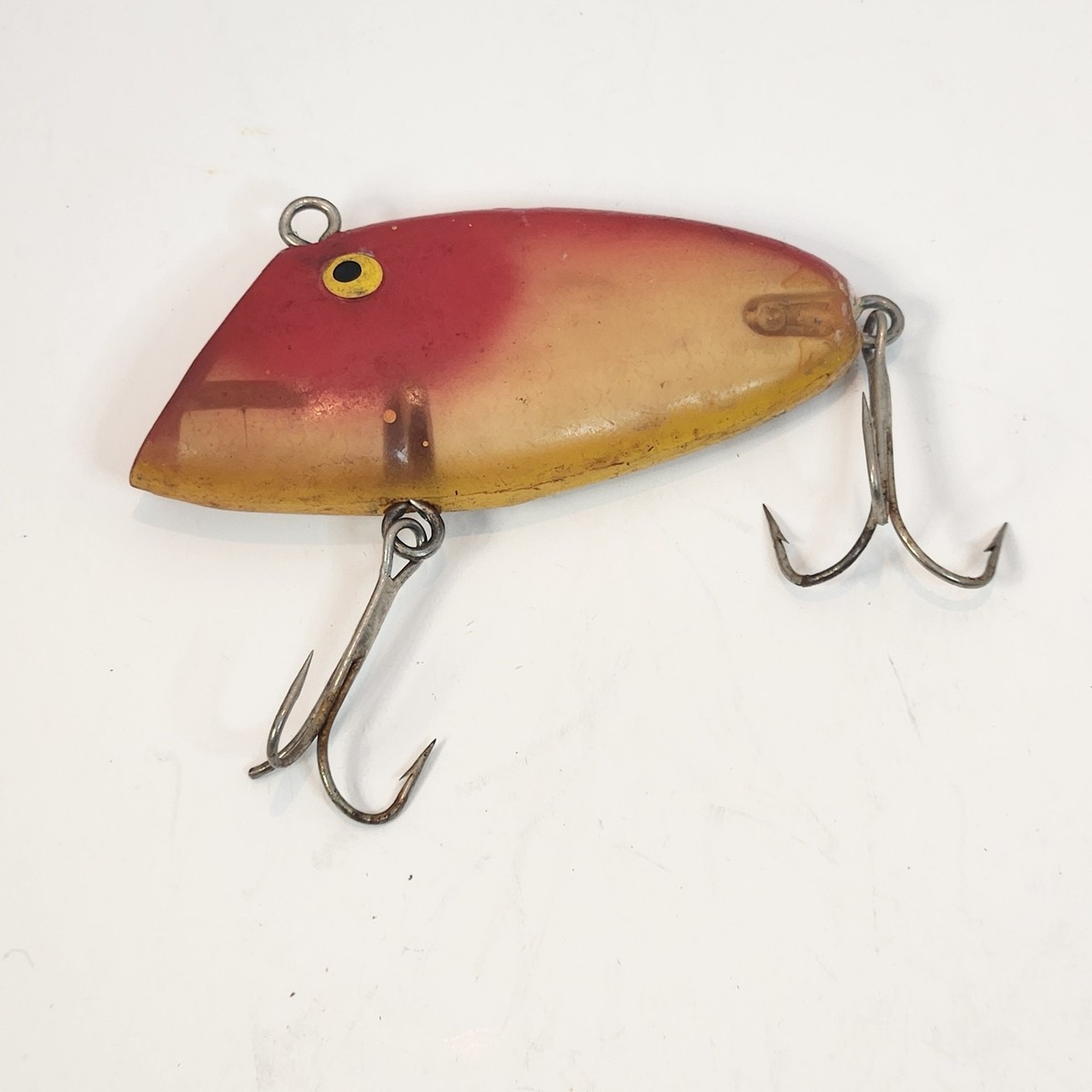 VTG Whopper Stopper Bayou Boogie Fishing Lure Crankbait Red Top