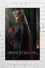 House Of The Dragon Movie TV Series Canvas Poster Print Wall Art