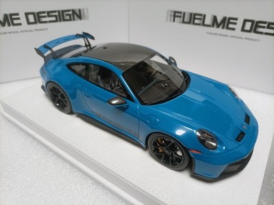 FuelMe 1:18 Porsche 911 992 GT3 Shark Blue Coupe car Model Quick delivery