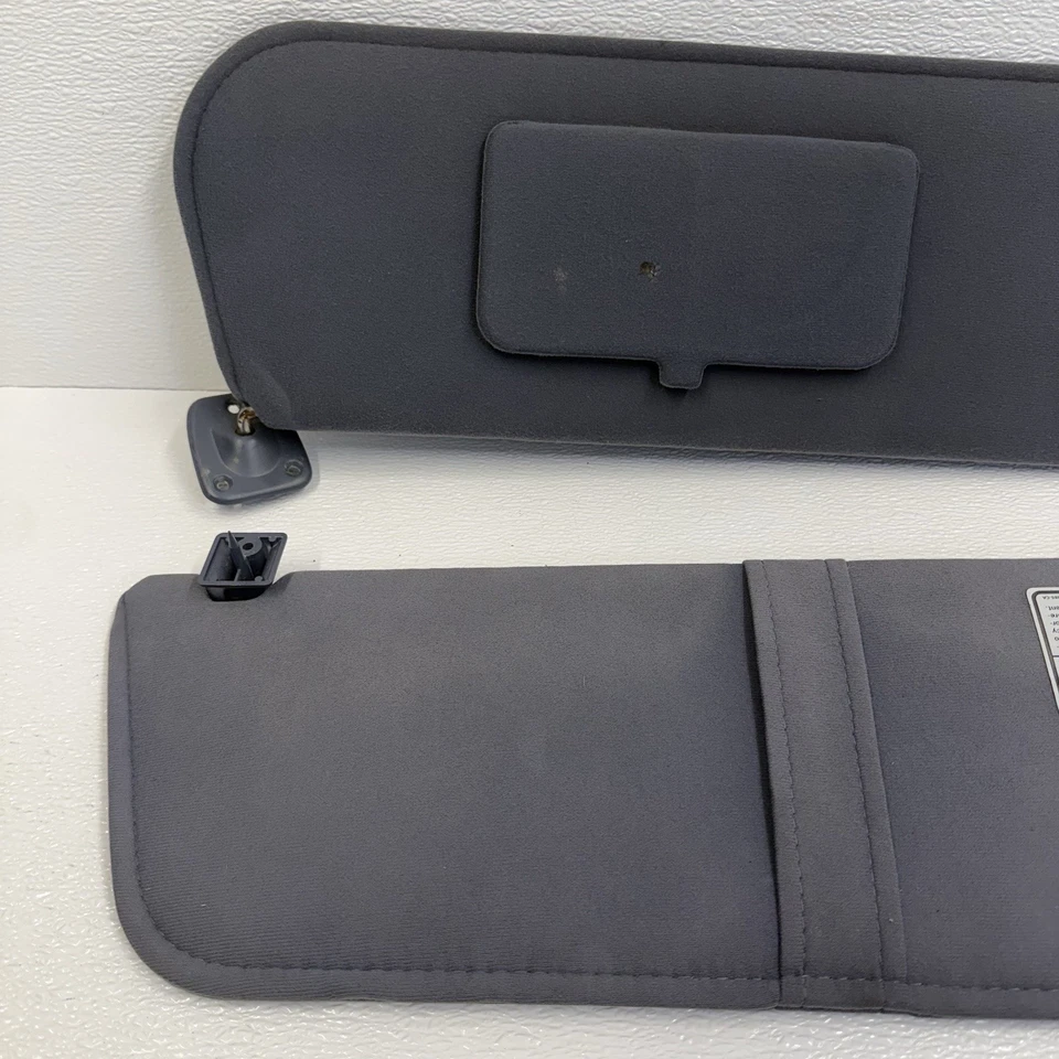 Juego de parasol Ford F150 F250 F350 Bronco 1992-1997 conductor pasajero azul OEM Foto 2 de 4