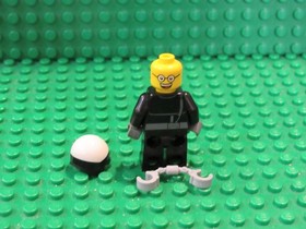 The LEGO Movie Minifigure Bad Cop / Good Cop tlm056 + Handcuffs 70802 GC21