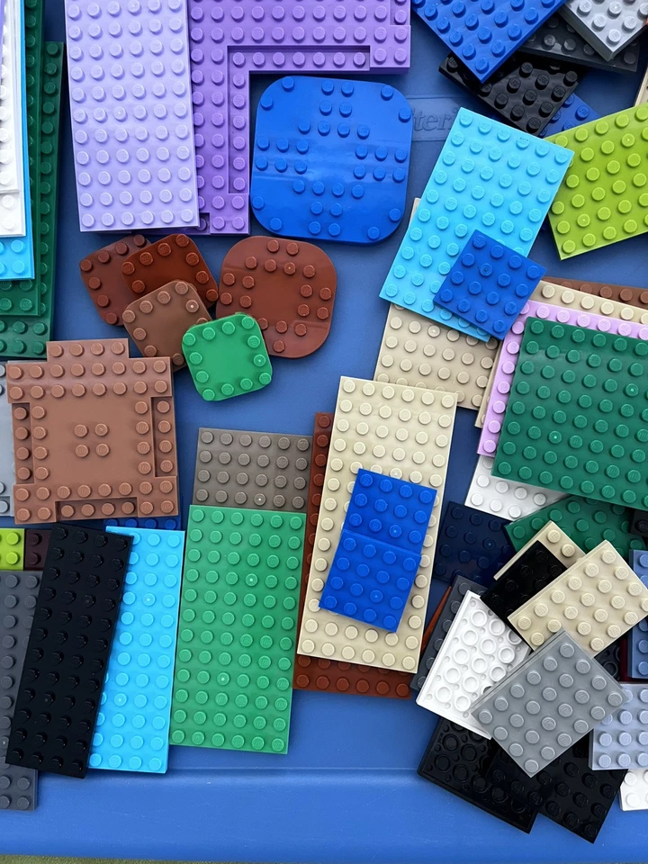 LEGO Lote 118 Placas Base SURTIDOS TAMAÑOS/COLORES, 6x14 8x16 8x8 AMIGOS, Minecraft Foto 3 de 4