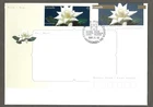 Canada 2001 4 flower set and stationary not first day covers [921