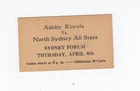 Ashby Royals Vs North Sydney All Stars Girls Hockey Ticket Sydney Forum