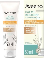 AVEENO Face CALM+RESTORE Nourishing Daily Moisturiser with SPF30 (1 x 50ml)
