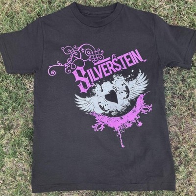 Silverstein Band rock music tour concert black shirt VK10094