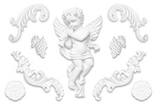 HEXIM Ornament Stuckdekor Wanddekor Ziereleme...