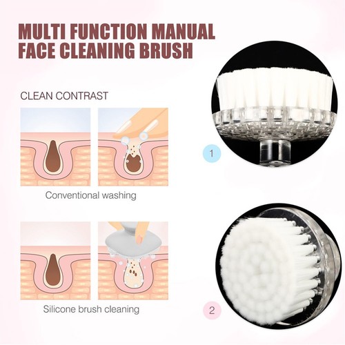 Manual Facial Cleansing Brush Face Miss Washing Apparatus Scrub for Women - Picture 11 of 12