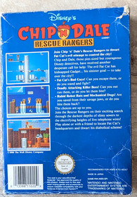 CHIP 'N DALE RESCUE RANGERS  - PAL A Nintendo NES Game Konami