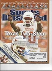 Vince Young Texas Longhorns Signed Sports Illustrated COA