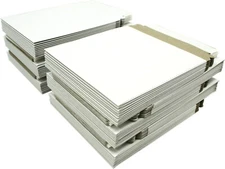 (100) CD DVD Paperboard Shipping Mailers - Printable Sealable 6" x 6" #CDBC06PB