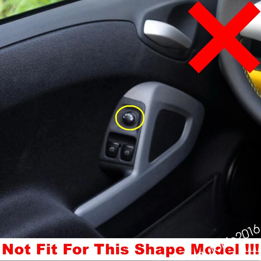 Красные внутренние аксессуары отделка воздушного чехла приборной панели для Smart Fortwo 451 2009-2015 - Изображение 2 из 4