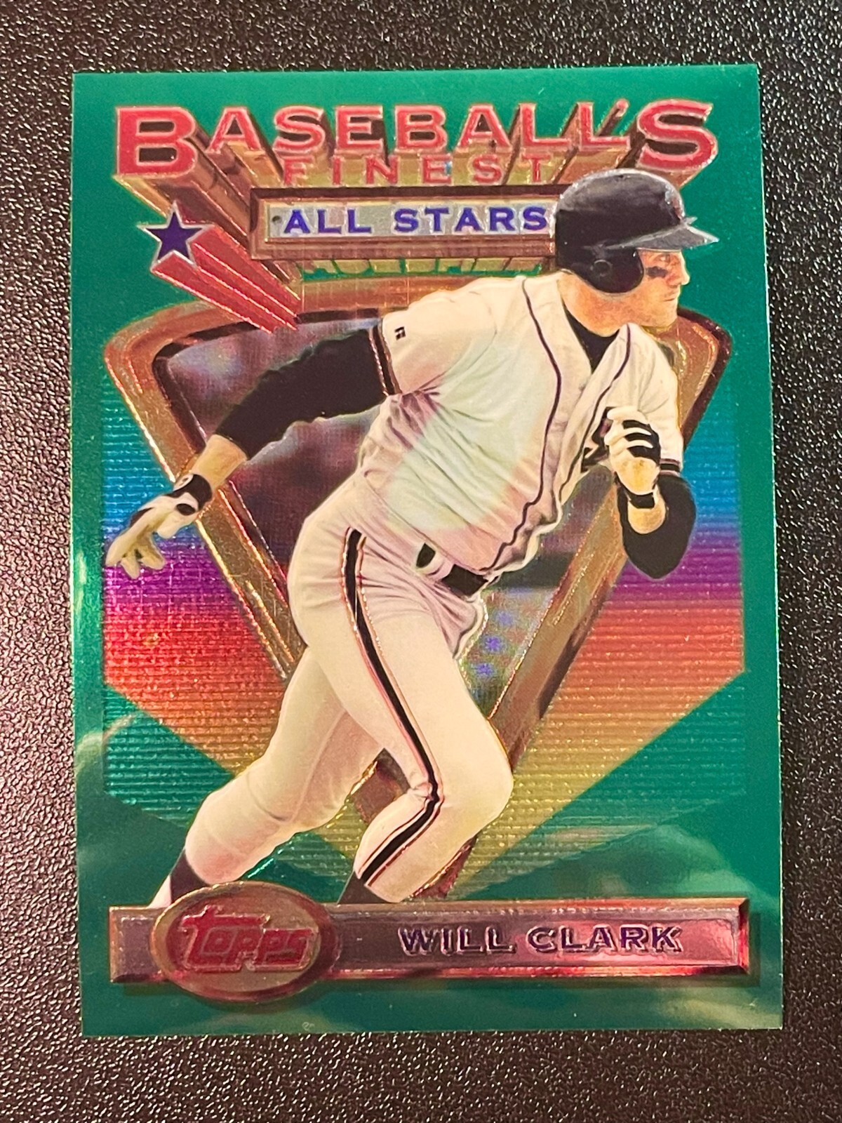 1993 FINEST BASEBALL ALL-STARS NRMT-MT #108 WILL CLARK SAN FRANCISCO GIANTS