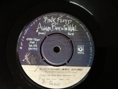 PINK FLOYD . ANOTHER BRICK IN THE WALL PART 2 .  U.K. NUMBER 1 HIT 