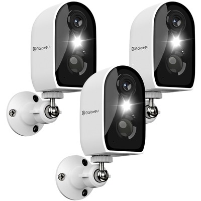 Galayou Wireless Battery Camera WiFi Security Camera System Outdoor Smart Home