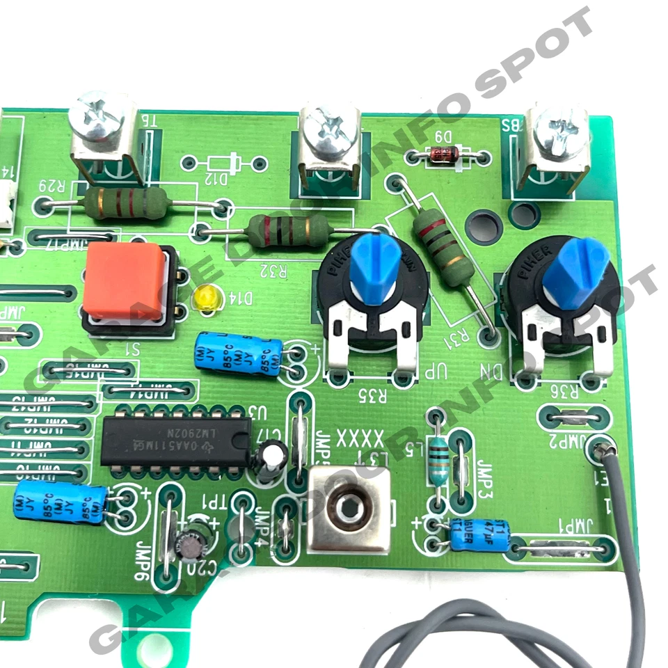 41A5021-2 Sears Craftsman Placa Lógica de Circuito Rojo ¡SOLO PLACA DE BOTÓN DE APRENDIZAJE! Foto 2 de 4