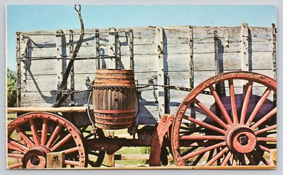 Borax Wagon @0 Mule Team Borax Trains Furnace Creek Ranch Inyo County California