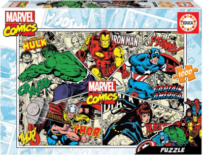 MARVEL COMICS - Educa Puzzle 18498 - 1000 Teile Pcs.