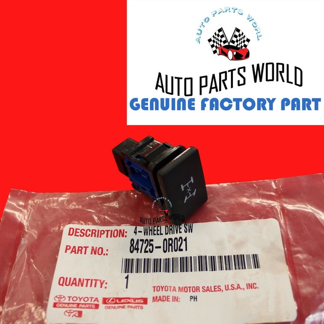 GENUINE OEM TOYOTA 1418 HIGHLANDER RAV4 DIFFERENTIAL LOCK SWITCH 84725