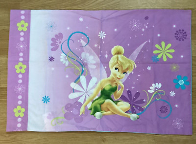 Crown Crafts Tinkerbell Fairies  Standard Pillowcase Disney