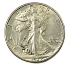 1939-D Denver Walking Liberty Silver Half 50c AU-BU+