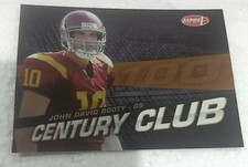 2008 Aspire Century Club #5 John David Booty USC, drafted by Vikings, Rookie