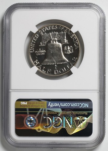 PROOF 1953 Franklin Half Dollar NGC PF66 Nice Bright Coin - Picture 3 of 4