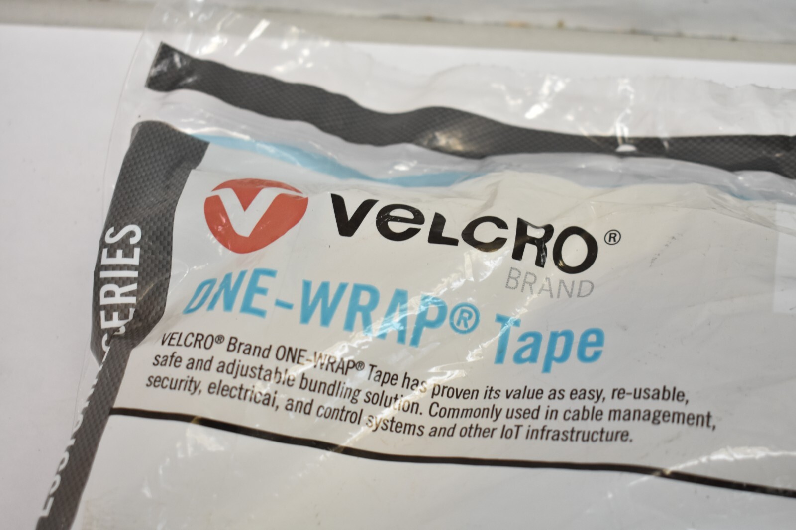 Velcro One Wrap Tape Professional Series 25 Yards x 3/4" White 31091 Genuine OEM