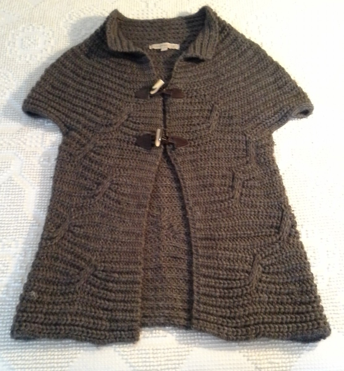Lineamaglia Linea Maglia Italy Wool Blend Cardigan Toggle