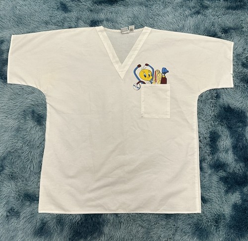 Maillot De Foot Vintage Rare Barcelona Looney Tunes Avec Tweety - Taille L - Occasion
