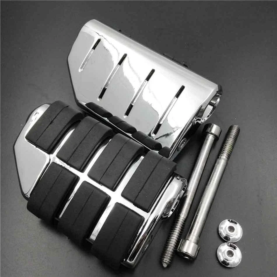 Pie delantero grande de goma para Yamaha Road Star XV1700 Warrior 2002-2009 2004 Foto 4 de 4