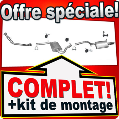 Ligne D'échappement Complète Pour Honda CR-V MK3 2.0 VTEC 150ch - Neuf