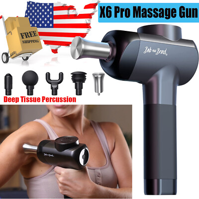 BOB AND BRAD X6 Pro Upgraded Massage Gun Deep Tissue Percussion For Pain Relief