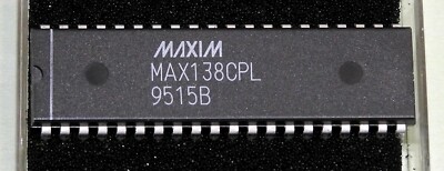 MAX138CPL Vintage Maxim 3 1/2-Digit A/D Converter 40 pin plastic dip IC