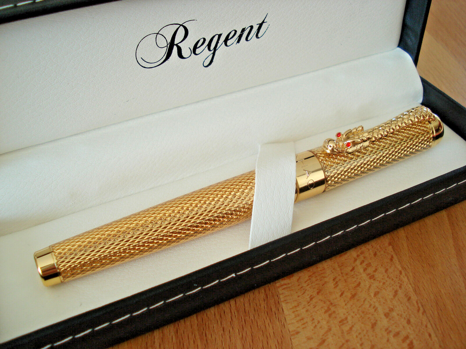 Stylo plume Regent rechargeable avec coffret écrin pour homme et femme