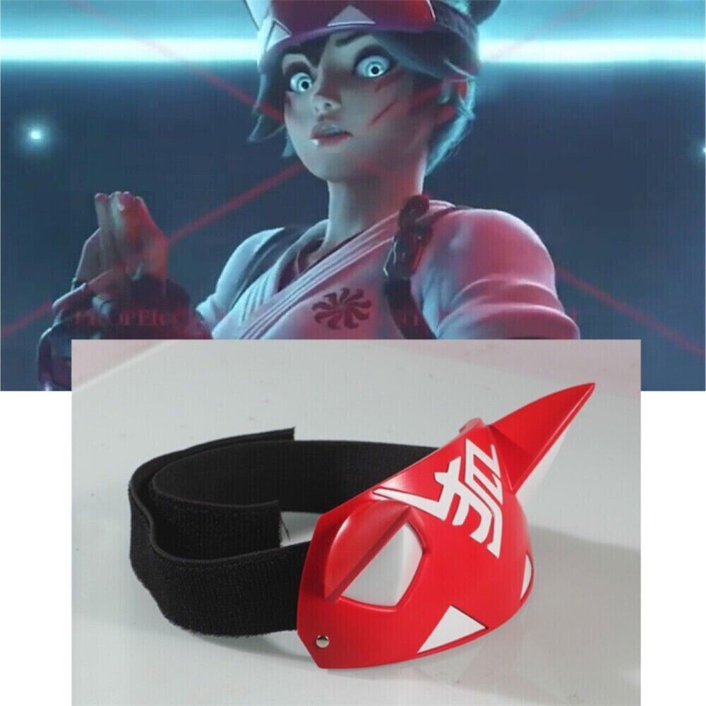 Overwatch 2 Cosplay Kiriko Fox Soul Witch Mask FRP Headband  display picture 2