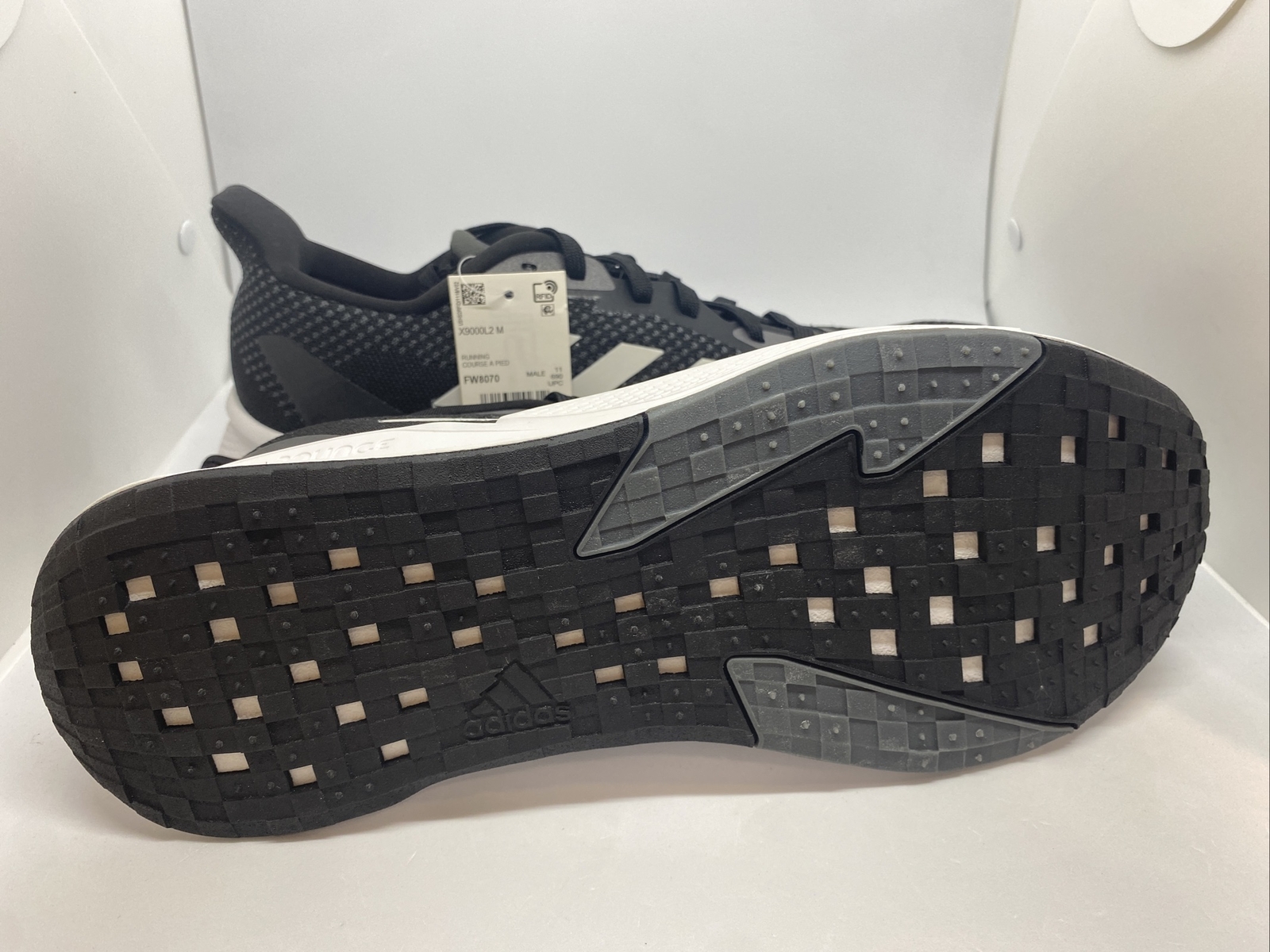 Adidas X9000L2 M Black White Grey Men's Running Shoes Sneakers FW8070 Size  11.5 | eBay