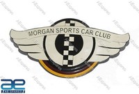Passt FüR Vintage Morgan Sports Car Club Stahl Abzeichen Emblem S2U