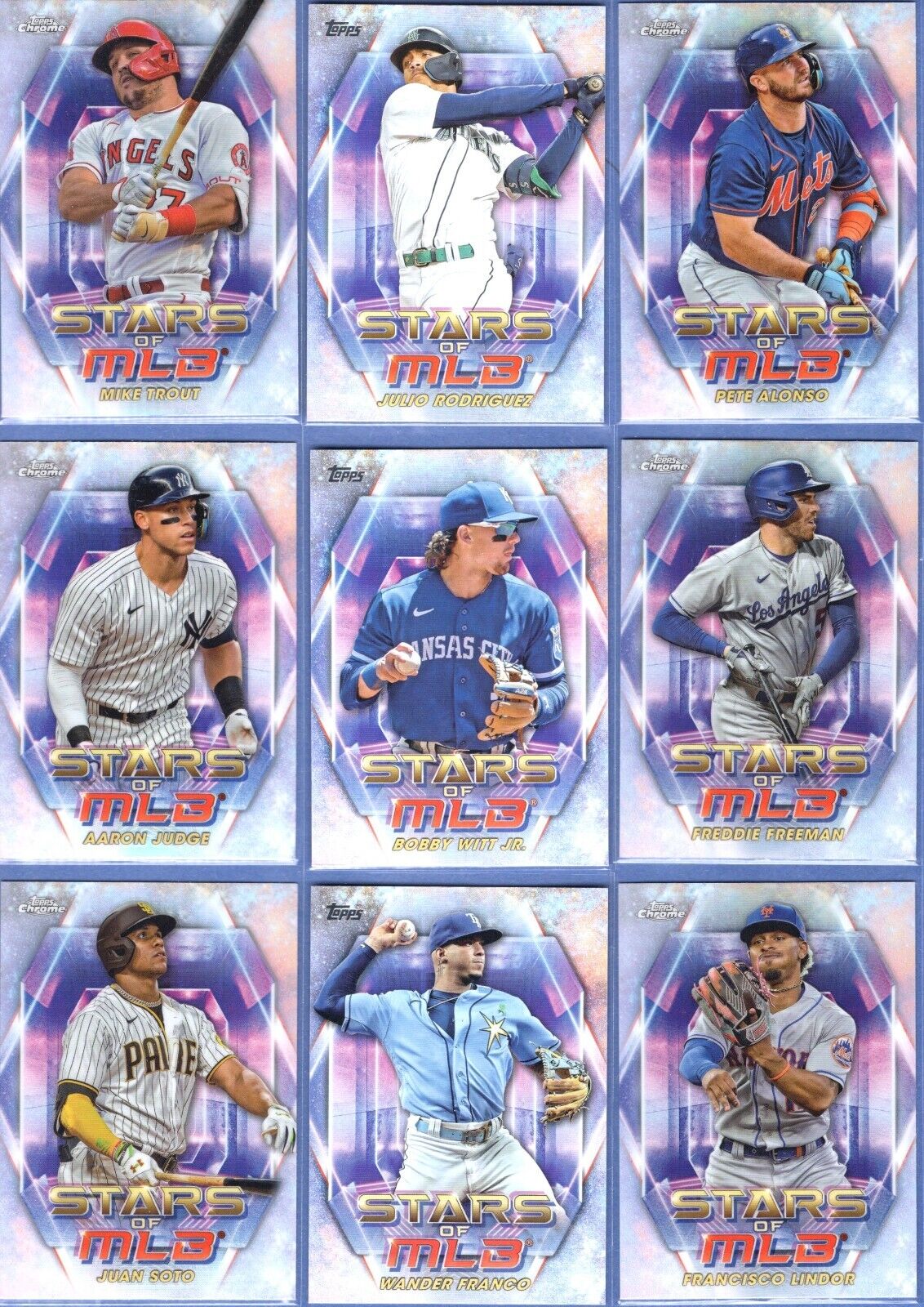 2023 Topps Series 1 STARS OF MLB BASE & SMLBC CHROME Pick From List