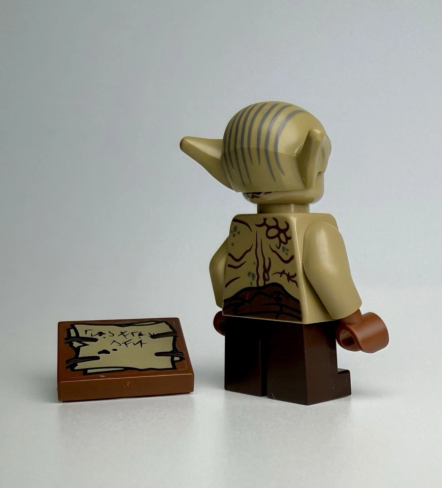 LEGO® Goblin Scribe Minifigure w/ Accessory 79010 Hobbit Mini Figure EXCELLENT - Image 4 of 4