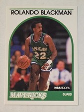 ROLANDO BLACKMAN 1989-90 NBA Hoops #20 Mavericks All-Star