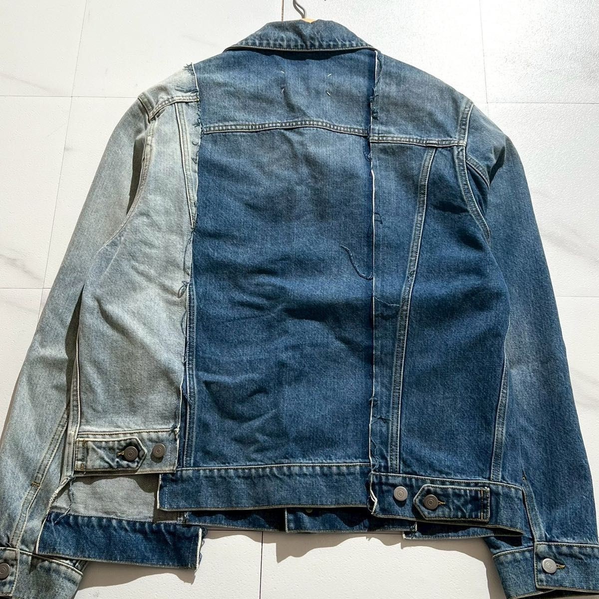 Maison Margiela Reconstructed Patchwork Denim Jac… - image 6