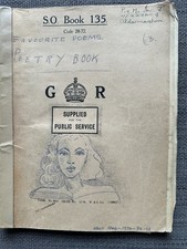 1946-2010 Poetry manuscript and scrapbook Aldermaston Hand Written Pte Monro