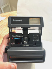 Vintage Polaroid One Step Close Up 600 Instant Film Camera w/3 SEALED film boxes